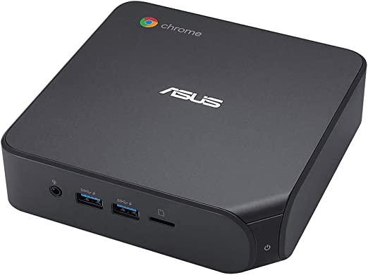 Asus CHROMEBOX4-G3023UN Chromebox 4, Intel® Core™ i3-10110U, 8 GB, SSD M.2 de 128 GB, DisplayPort sobre Tipo C, HDMI, LAN Gigabit, WiFi 6, USB 3.2, Sistema operativo Chrome (CHROMEBOX4-G3023UN)